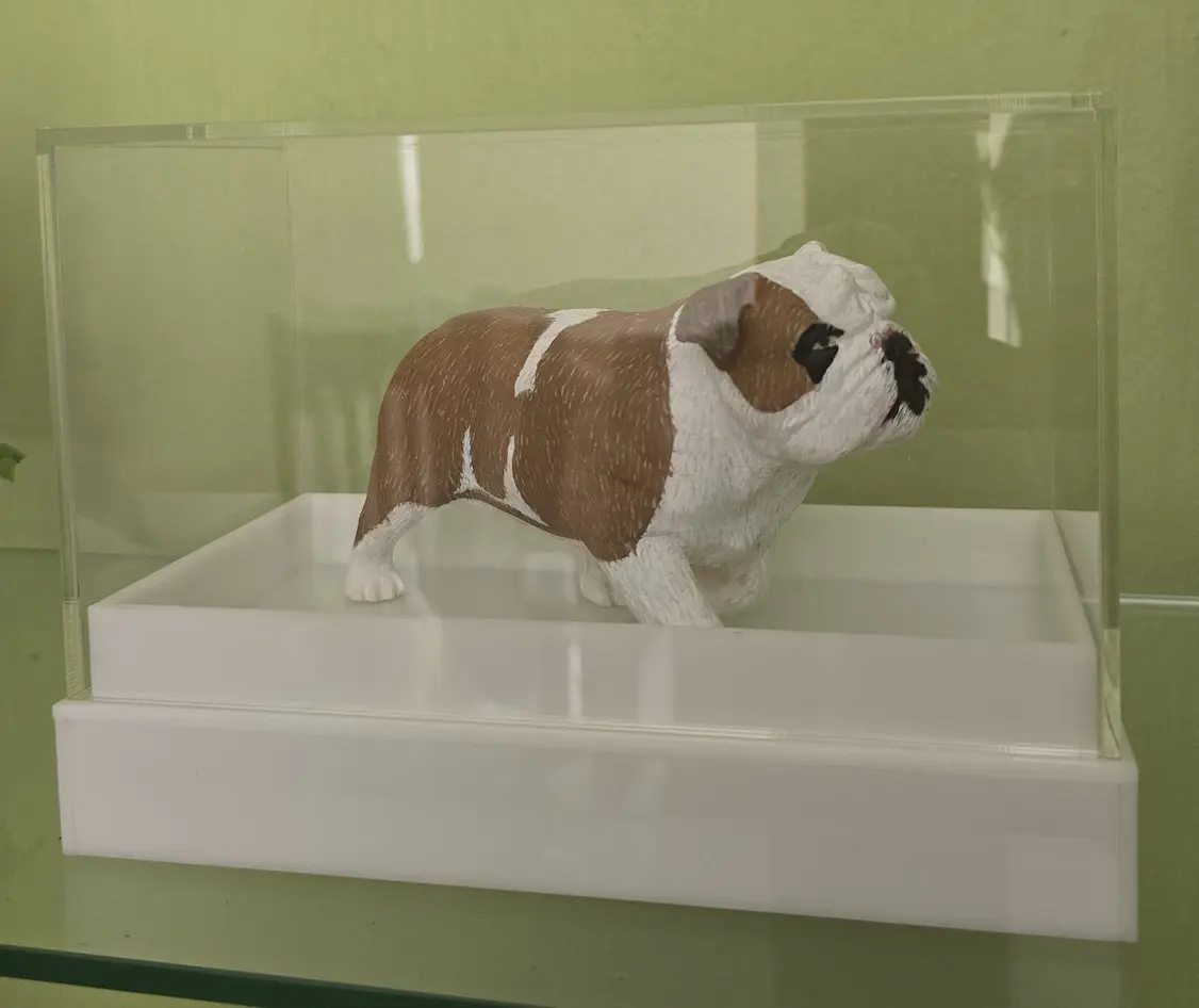 Funko Bulldog personalizado impreso en 3D