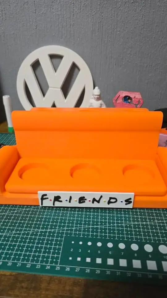 Figura Friends impresa en 3D