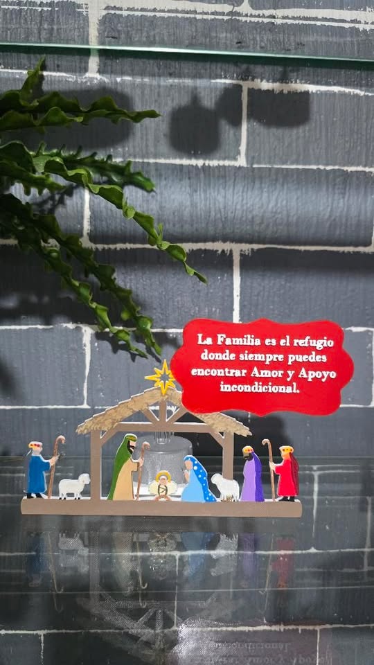 Nacimiento impreso en 3D