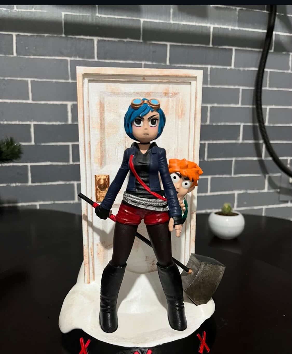 Figura Ramona impresa en 3D