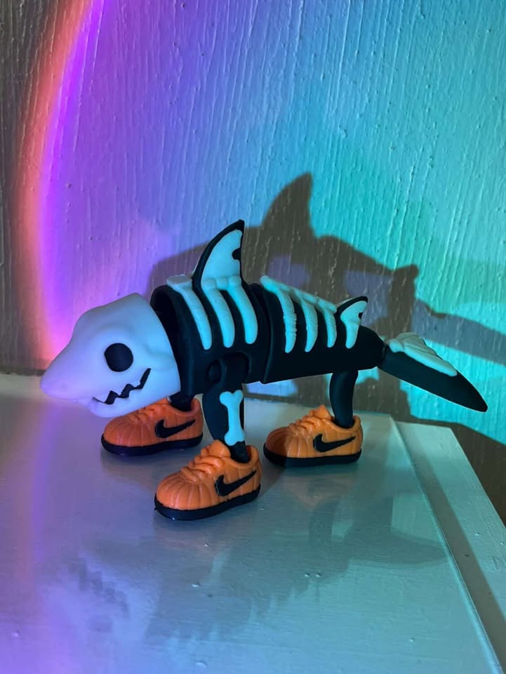 Figura Tralalero impresa en 3D